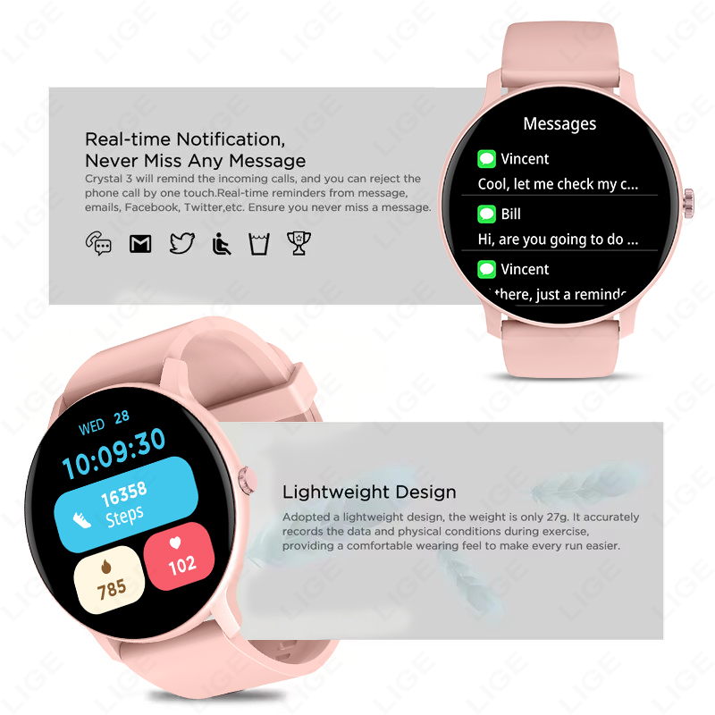 2026 Smart Watch Women Health  - огляд і ціна Breath Rate Monitor