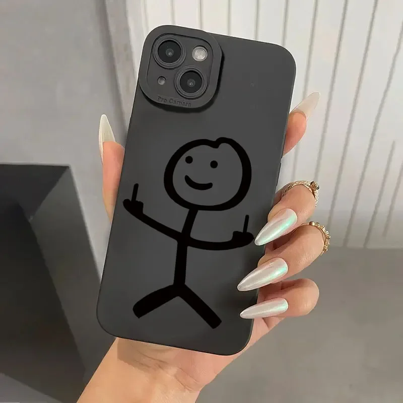 Cute Cartoon Matchman Matte Si - огляд і ціна Apple Iphone 15