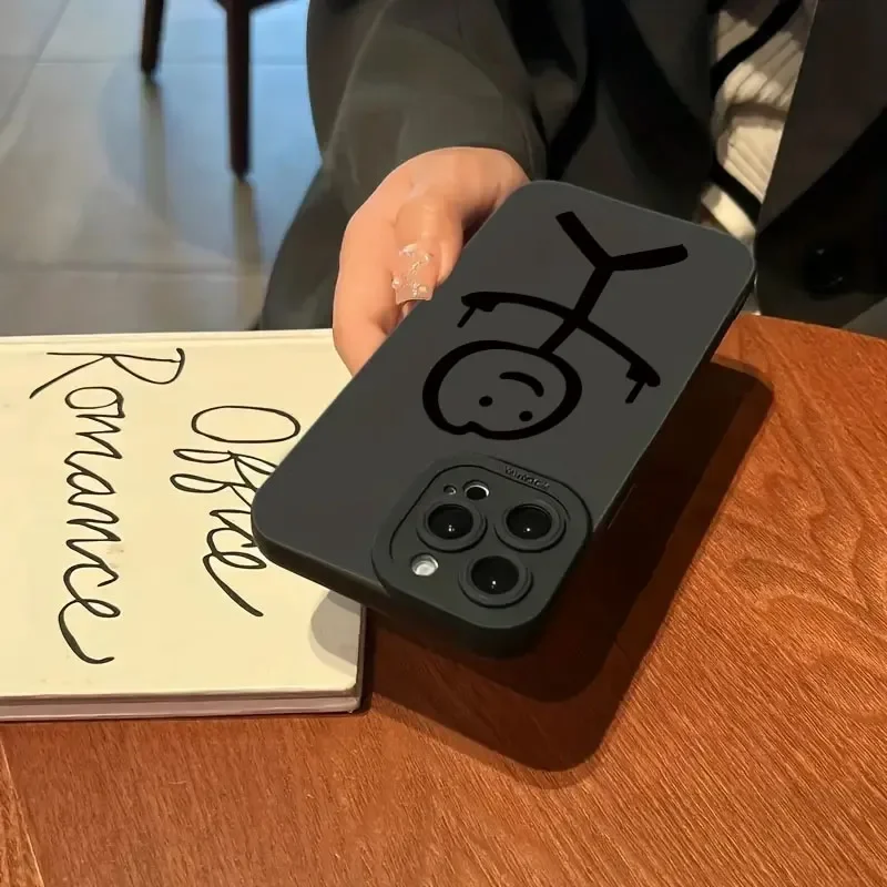 Cute Cartoon Matchman Matte Si - огляд і ціна Apple Iphone 15