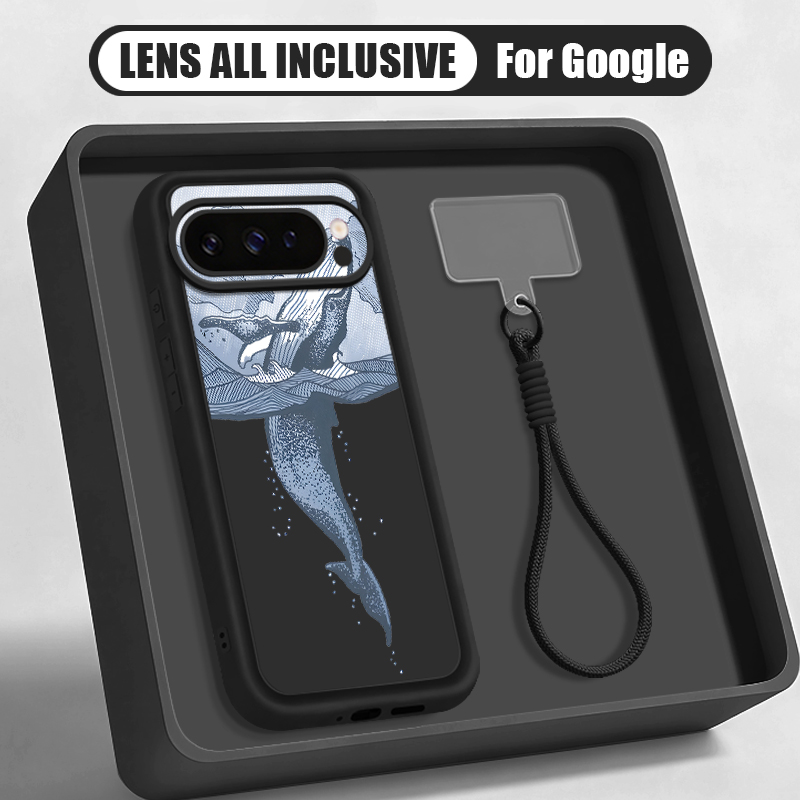 Humpback Whale Print Wrist Str - огляд і ціна Google Pixel 9 Pro