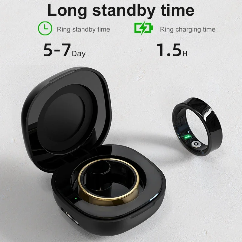 Smart Ring Men Women With Char - огляд і ціна Temperature Ring Skin