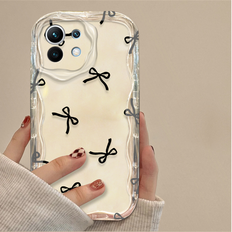Black Bowknot love Heart Case  - огляд і ціна Xiaomi Poco X6