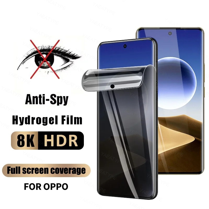 3Pcs Privacy Hydrogel Film For - огляд і ціна Oppo Reno 12
